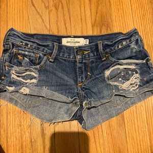 Abercrombie Jean Shorts